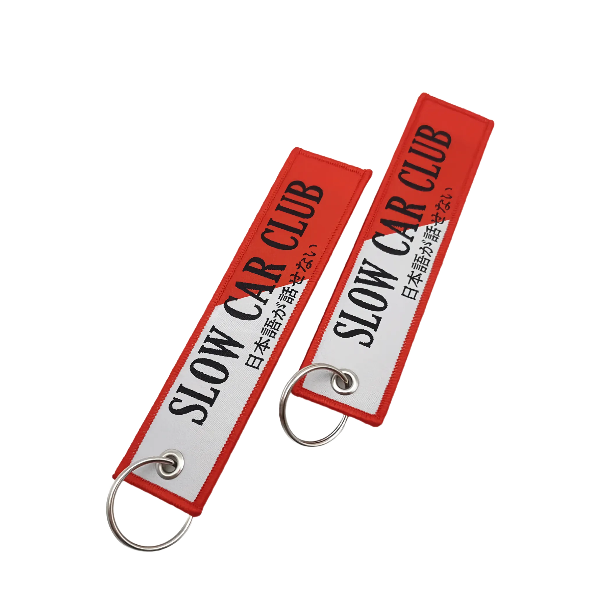 Japan Drift Club & Slow Car Club Keychain